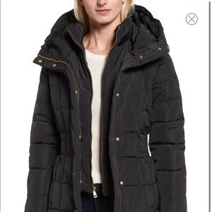 BNWOT Cole Haan Puffer Jacket Black